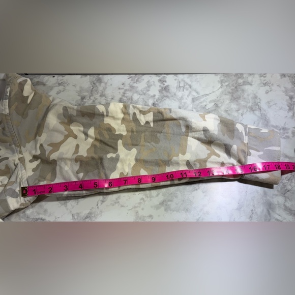 LL Bean Womens neutral Camo Shacket BBC Jacket Shirt Size XL . - Picture 5 of 8